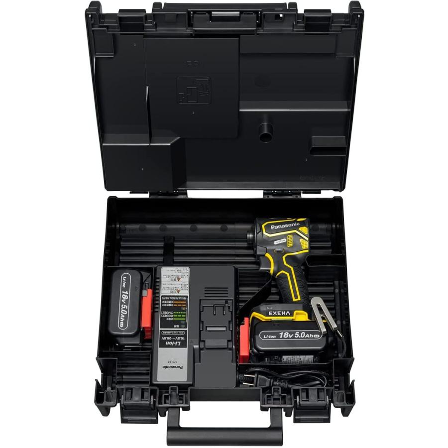 Panasonicインパクトドライバー 18v 5,0Ah  19年モデル Panasonic（パナソニック） インパクトドライバー EXENA Pシリーズ