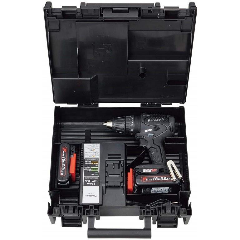 パナソニック 充電振動ドリルドライバー EZ79A3PN2G-B 18V薄型軽量3.0  