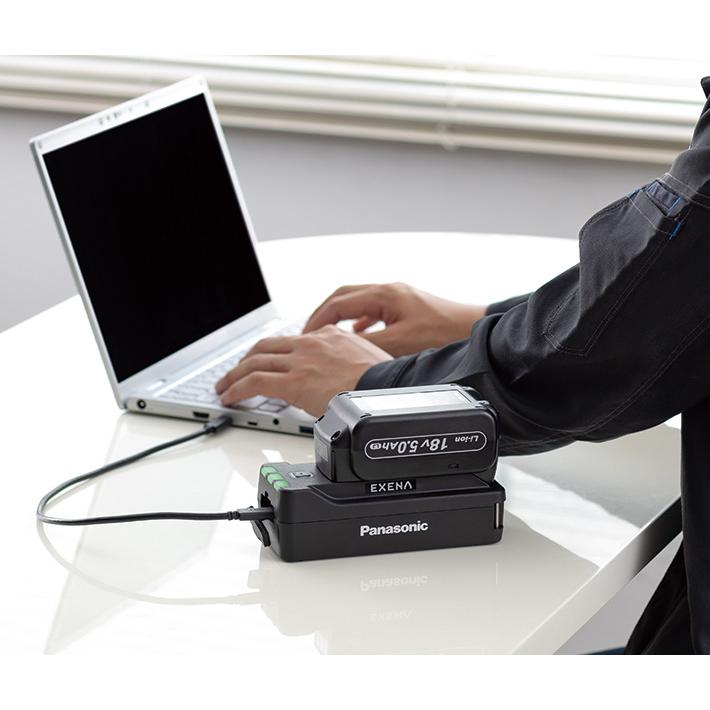 Panasonic（パナソニック） USB用電池アダプター EZ9ZD1X-B【電池