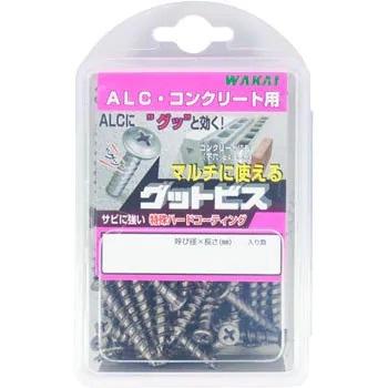 若井産業 ALC用 グッドビス ナベ頭5X35 90本 GN535 : 工具屋ドットコム