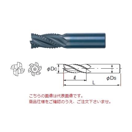 【ポイント15倍】不二越 (ナチ) ハイスエンドミル 6HV42 (ヘビー)