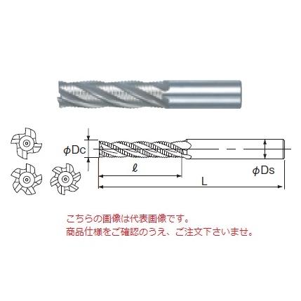 不二越 (ナチ) ハイスエンドミル LRE24 (ラフィングエンドミルロング)