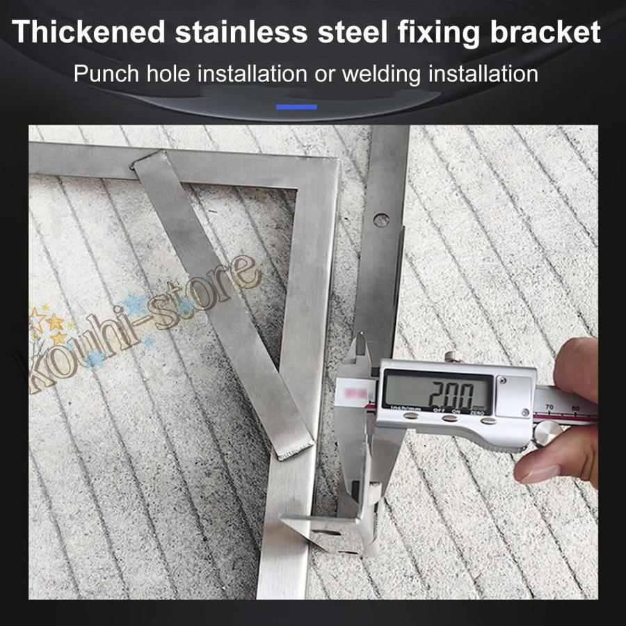頑丈なステンレススチール製ツールボックス 工具箱 軽トラ 荷台