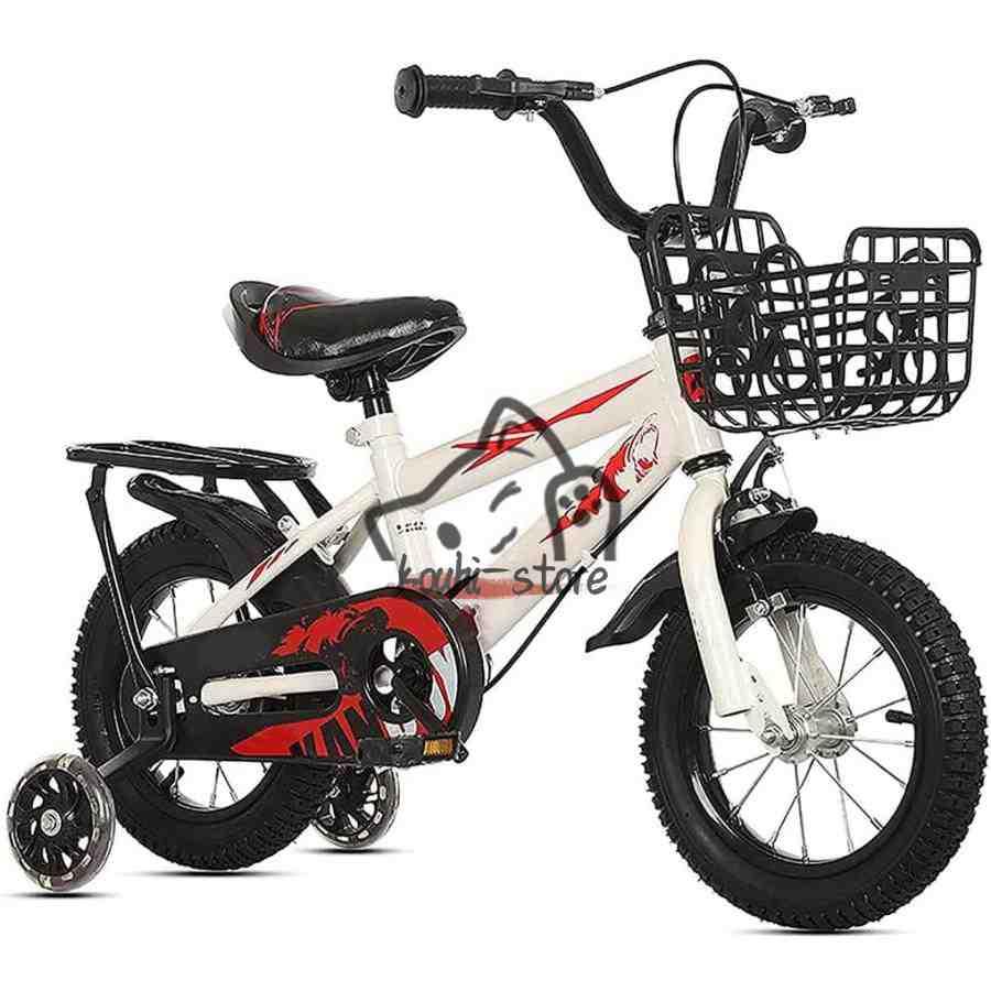 子供用自転車4-8歳キッズバイク 幼児自転車 【2025業界新発想】補助輪付きが点滅し滑り止めハンドル付き 簡単に安装 子供のギフト バースデーギフトクリスマス_7