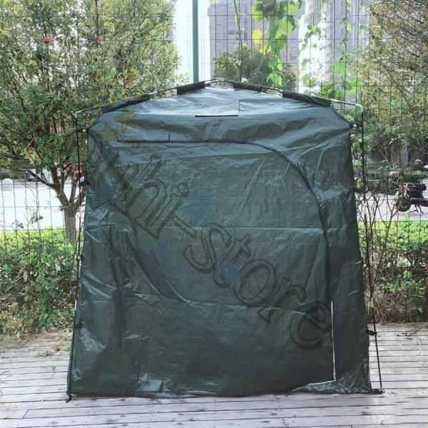 サイクルハウス バイクガレージ テント 1-2台用 自転車置き場 屋外 