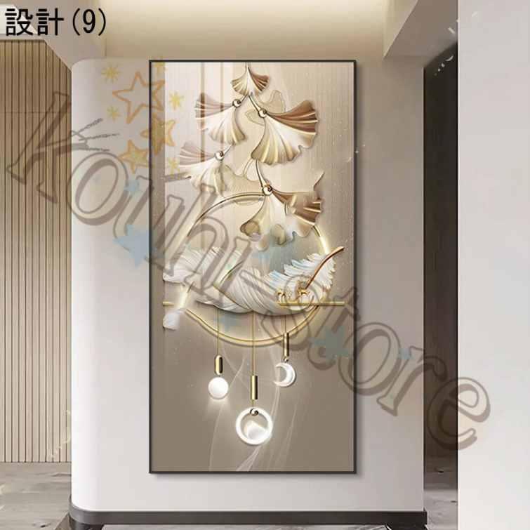 玄関 アートパネル 飾り絵 風水 開運絵画 おしゃれ 風景画 ゴールド