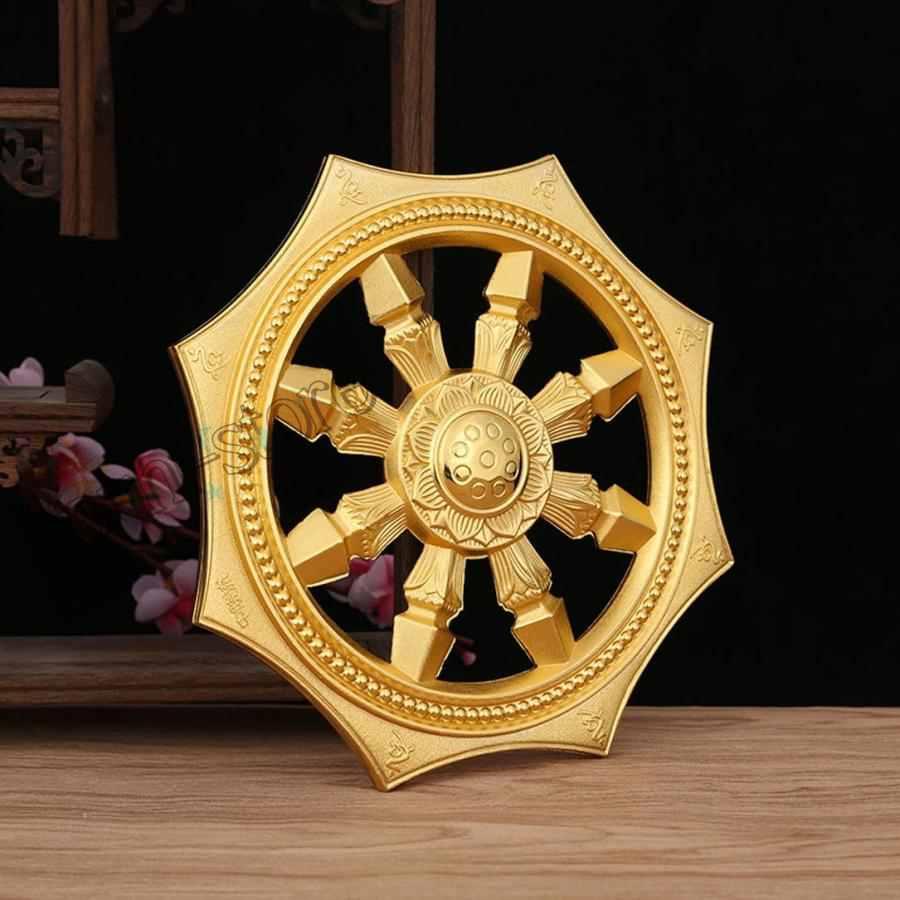 法輪 金剛輪 大法輪 密教仏具 寺院仏具 魔除け 浄化 結界【合金製法器