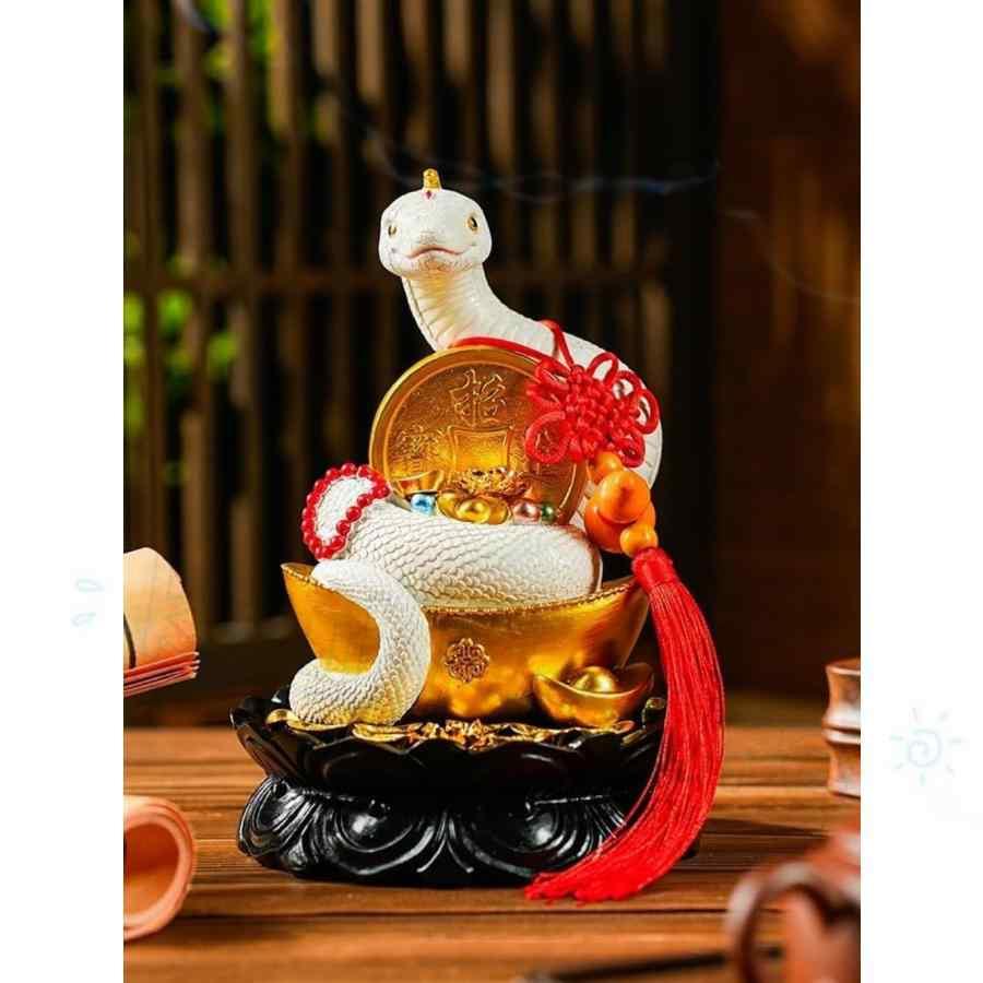 KOKUMON 】蛇 巳年 風水 へび 弁財天 白蛇の しろへび 龍の化身