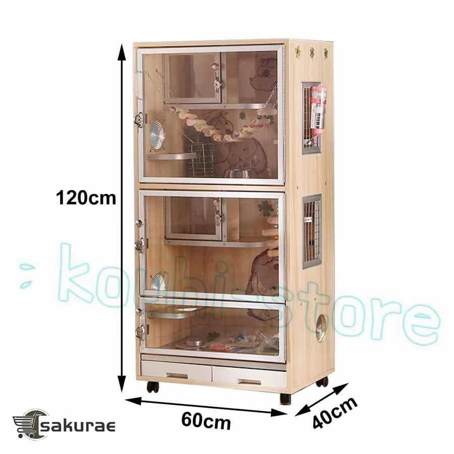 チンチラ ケージ 大型 小動物 ウサギ ハウス ペットケージ 猫 小動物