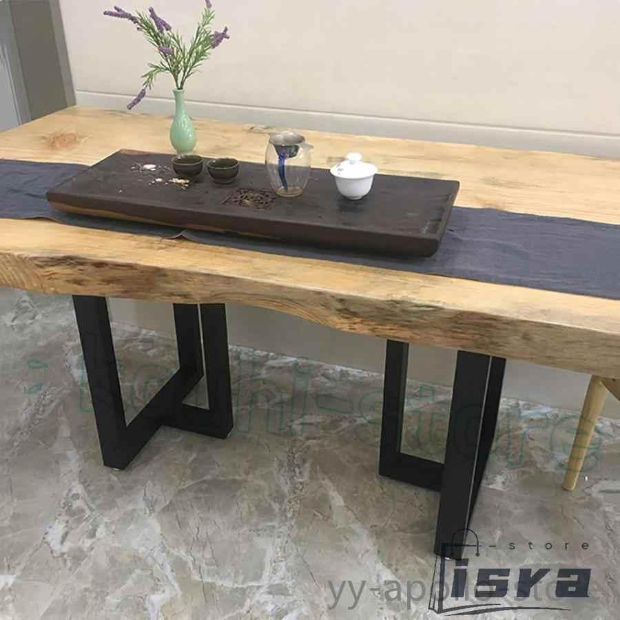 ヘビーデューティアイアンアートテーブル脚ブラケットDIY家具脚