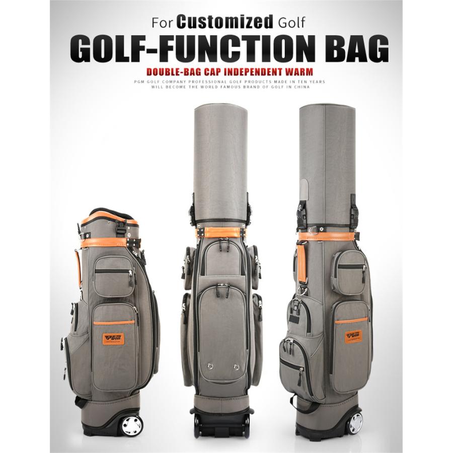 高級感溢れ 盗難防止 パスワードロック付 キャディーバッグ 新品