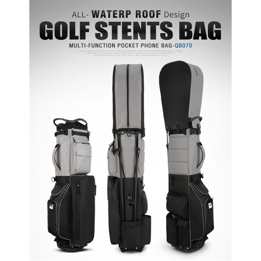 新品 ブランドPGMスポーツ ゴルフ バック 規格品 多機能スタンド 防水