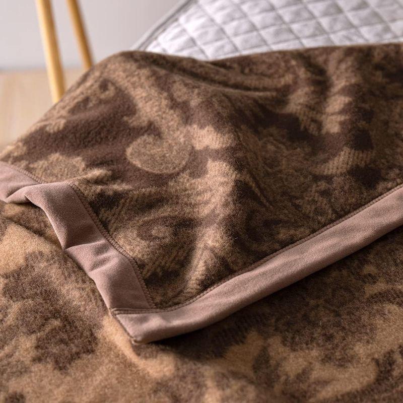 西川 毛布 シングル キャメル毛布 吸湿 放湿 あったか キャメル100％ 日本製 洗える 泉大津 49833 ベージュBE シングル