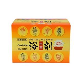 ウチダの浴剤 30gx10包入り×6箱【着色料無添加！】【生薬の入浴剤