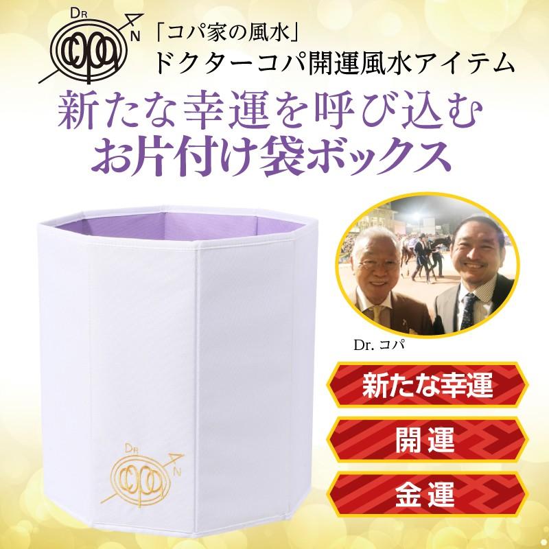 Dr コパ風水 ドクターコパ 風水お片付け袋ボックス 幸運を呼び込む 風水アイテム 金運 開運 断捨離 収納ボックス 折りたたみ Dc 005 光研オンライン 通販 Yahoo ショッピング