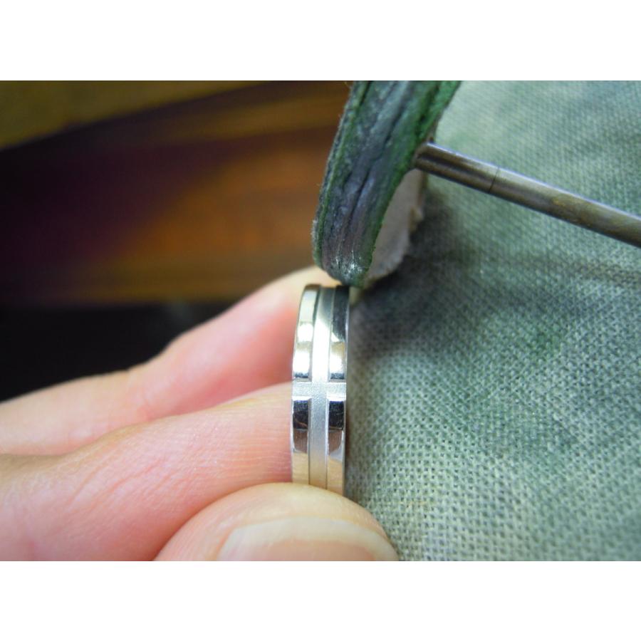 超特盛ミラクルプライス 鍛造 結婚指輪 プラチナ pt900 マリッジリング ペア 結婚リング クロス 十字架 デザイン 平打ち ペアリング 3.5mm つや消し 光沢 コンビ 【YWU3619584258】(128800円)