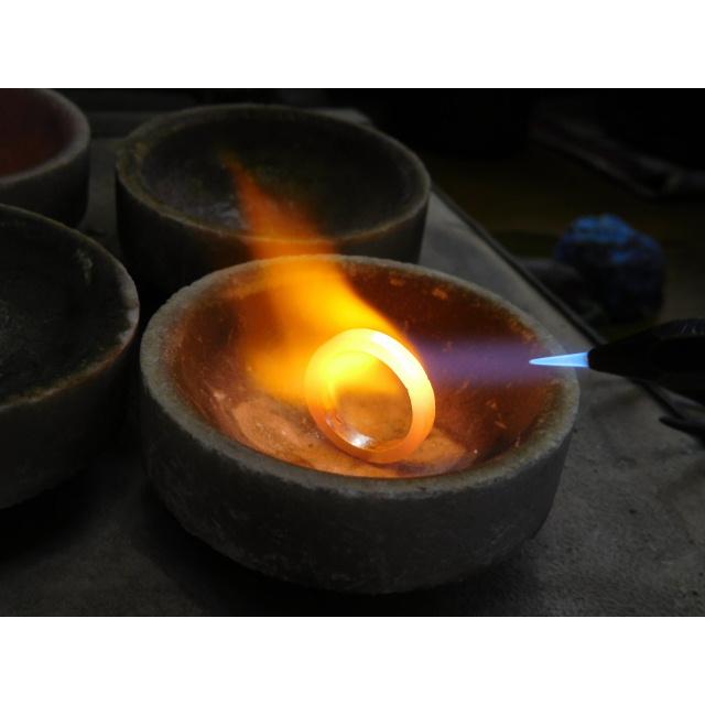 鍛造 結婚指輪 純プラチナ pt1000 pt999 マリッジリング ペア 結婚リング ペアリング 槌目 槌目模様 甲丸 3mm 淡い つや消し 薄い マット |  | 15