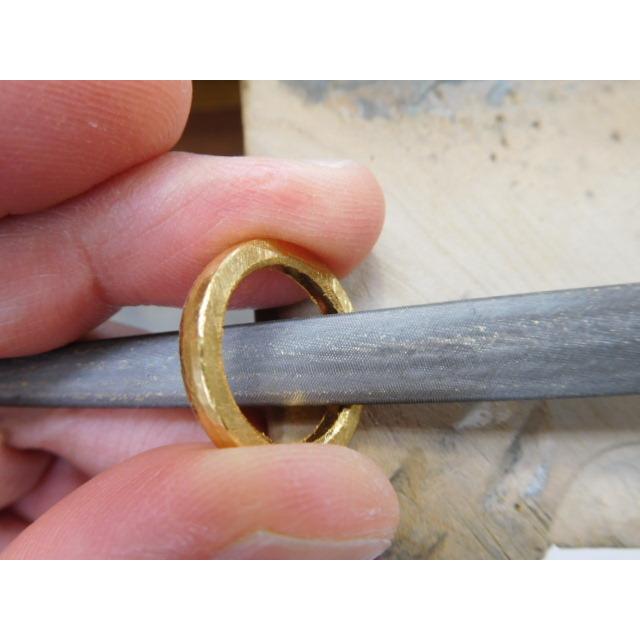 純金 結婚指輪 鍛造 ブランド 値段 安い 24k 24金 k24 マリッジリング ペアリング シンプル ストレート 甲丸 超甲丸 幅2.7mm 厚み2.4mm 光沢 鏡面 |  | 11