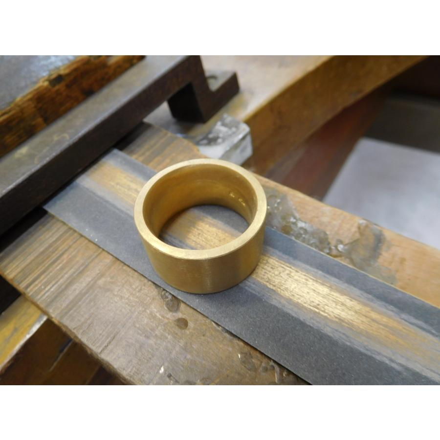 純金 平打ちリング 指輪 リング 鍛造 鍛造リング 24k 24金 k24 幅広