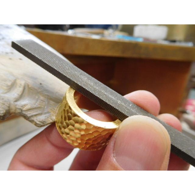 鍛造 指輪 リング ゴールド 18k 18金 k18 幅広 太め 太い 平打ち 鍛造 指輪 リング ゴールド 18k 18金 k18 幅広 太め 太い 平打ち