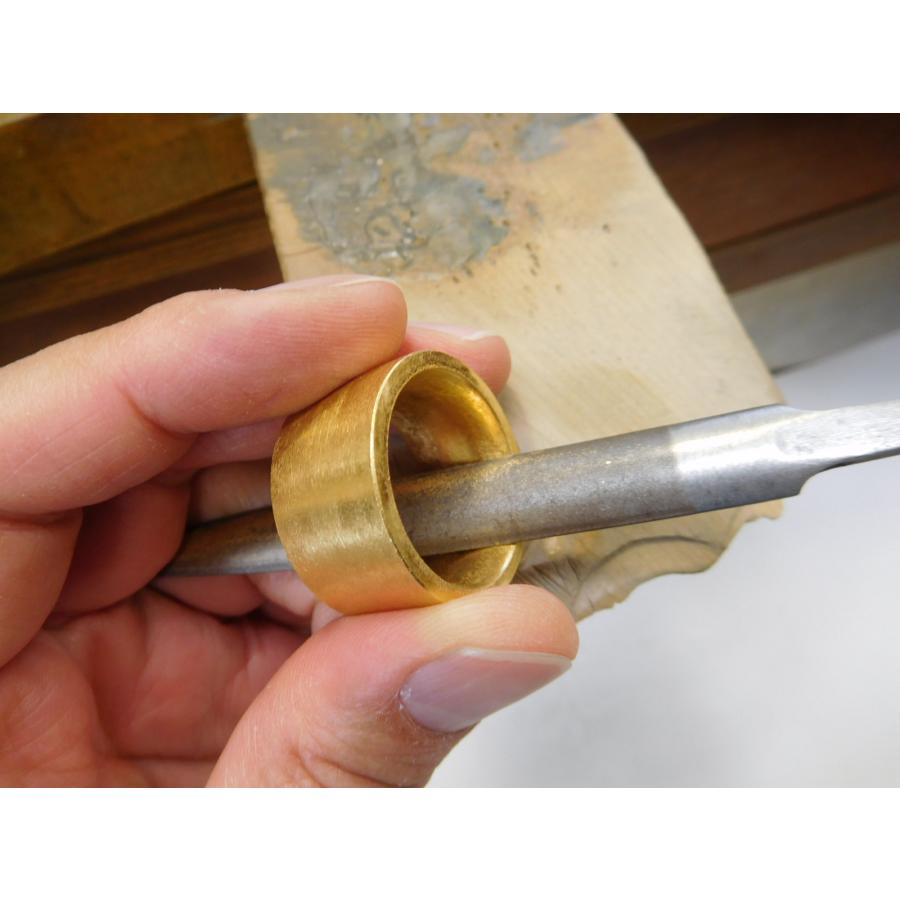 純金 平打ちリング 指輪 リング 鍛造 鍛造リング 24k 24金 k24 幅広