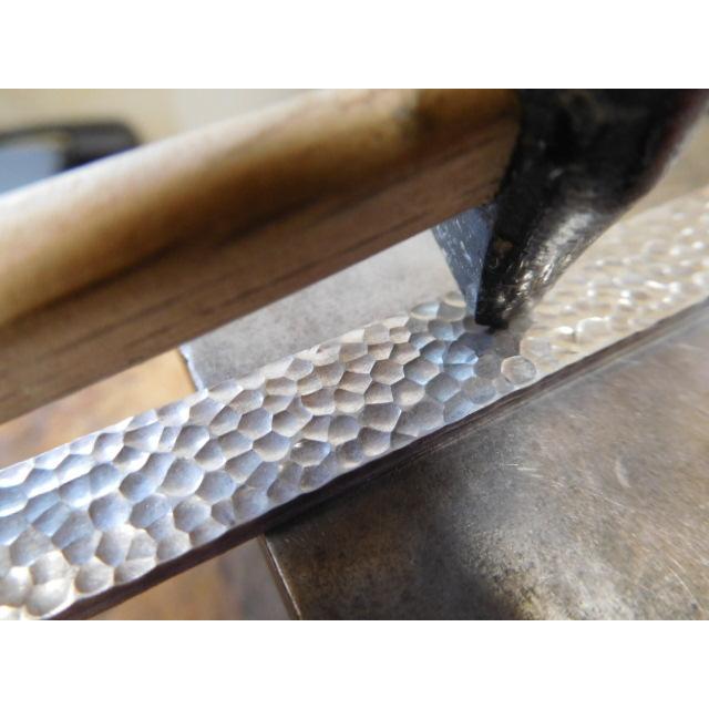 鍛造 バングル ブレスレット プラチナ pt900 太め 太い 槌目 槌目加工 槌目模様 10mm つや消し マット デザイン メンズ レディース |  | 14