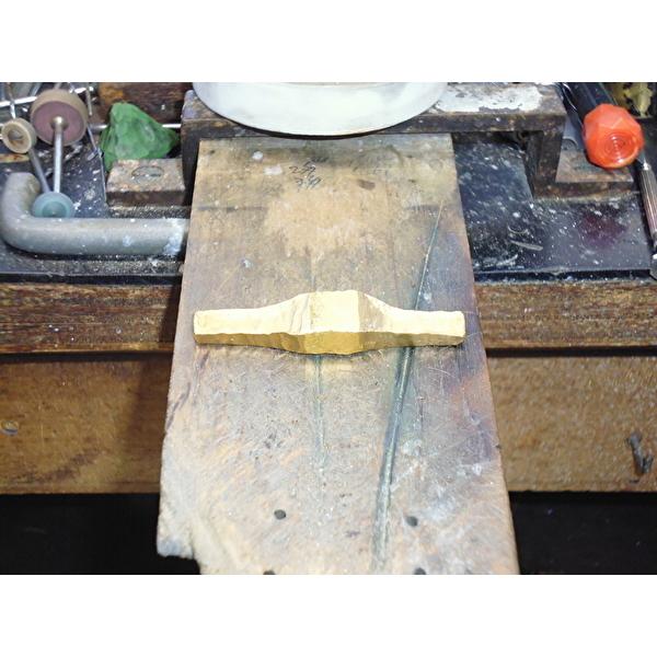 鍛造 印台リング 印台 指輪 シグネット シグネットリング 純金 24k 24金 k24 ゴールド 丸角 三味 三味印台 おしゃれ デザイン メンズ レディース |  | 18