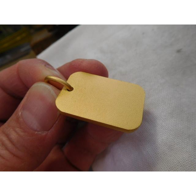 鍛造 ドッグタグ ペンダント 純金 24k 24金 k24 ペンダントネックレス 