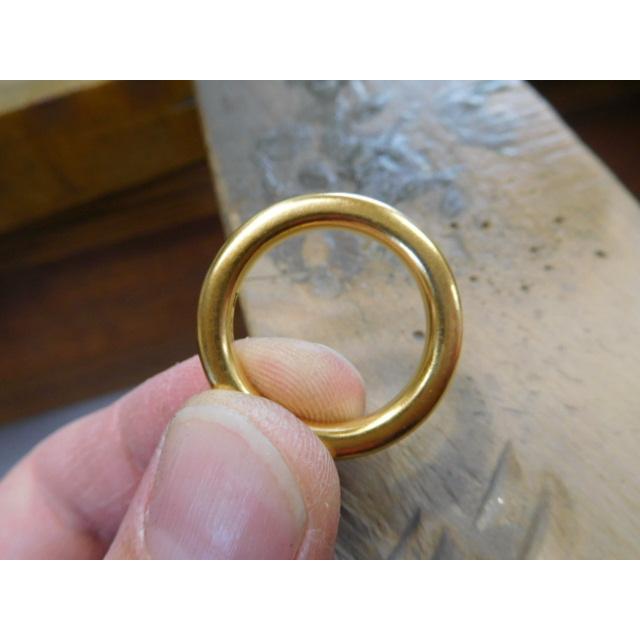 純金 指輪 リング 鍛造 ブランド 値段 安い 24k 24金 k24 太い 太め