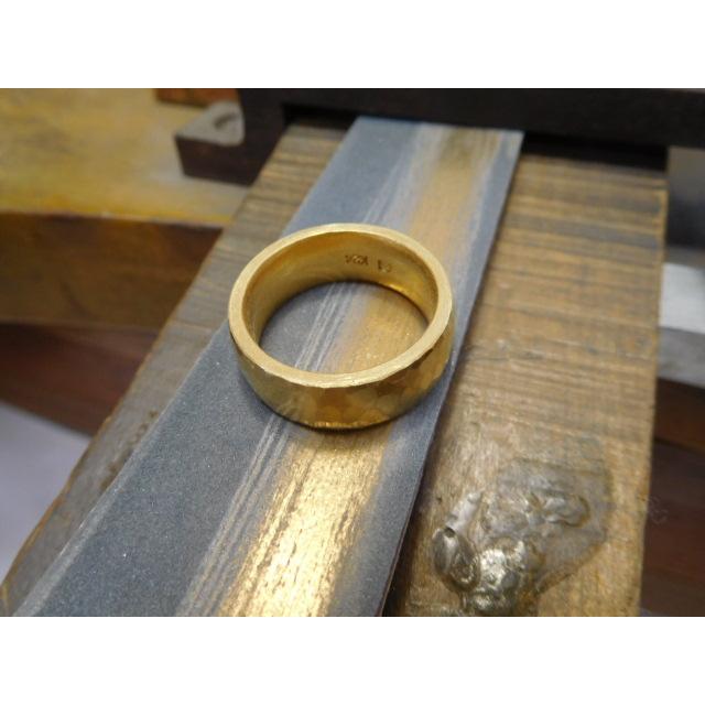純金 指輪 リング 鍛造 ブランド 値段 安い 24k 24金 k24 幅広 太め 