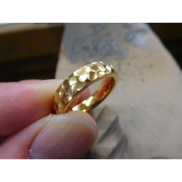 純金 指輪 リング 鍛造 ブランド 値段 安い 24k 24金 k24 ゴールド 
