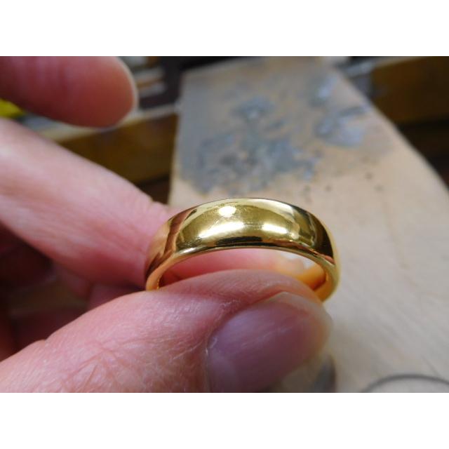 純金 指輪 リング 鍛造 ブランド 値段 安い 24k 24金 k24 太め