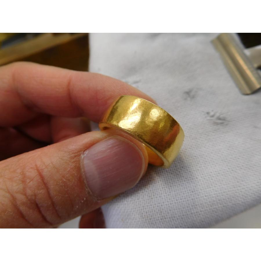 純金 指輪 リング 鍛造 ブランド 値段 安い 24k 24金 k24 ゴールド 
