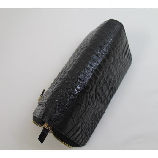 4時間限定10%OFF】クロコダイル 財布 長財布 本革 カイマン ヘッド