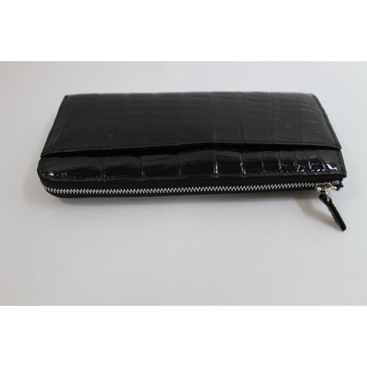 クロコダイル 財布 長財布 L字ファスナー メンズ レディース  