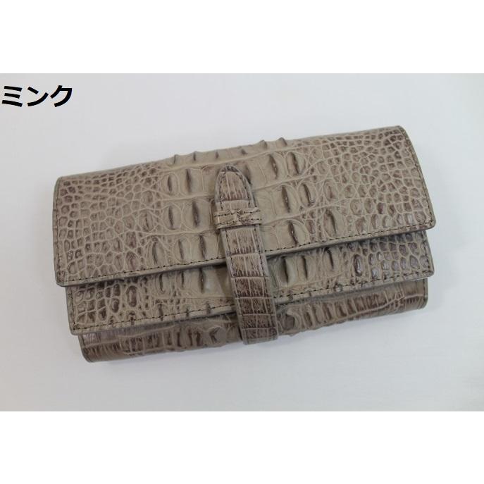 5のつく日ポイント5倍】クロコダイル 財布 長財布 メンズ