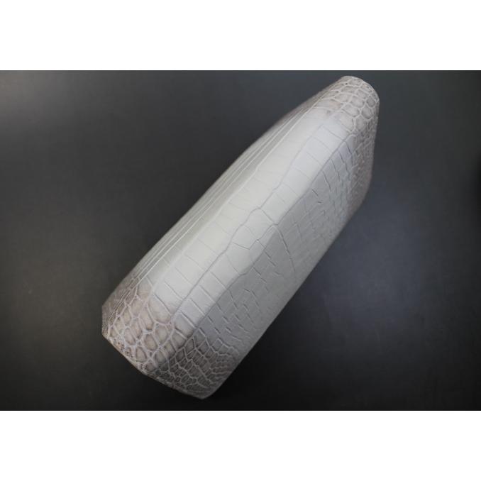 【専用】クロコダイル 財布 長財布 本物 ヒマラヤ 内側もヒマラヤ 一枚革 ヒマラヤ クロコダイル 長財布 レディース シャイニング 加工 一枚革