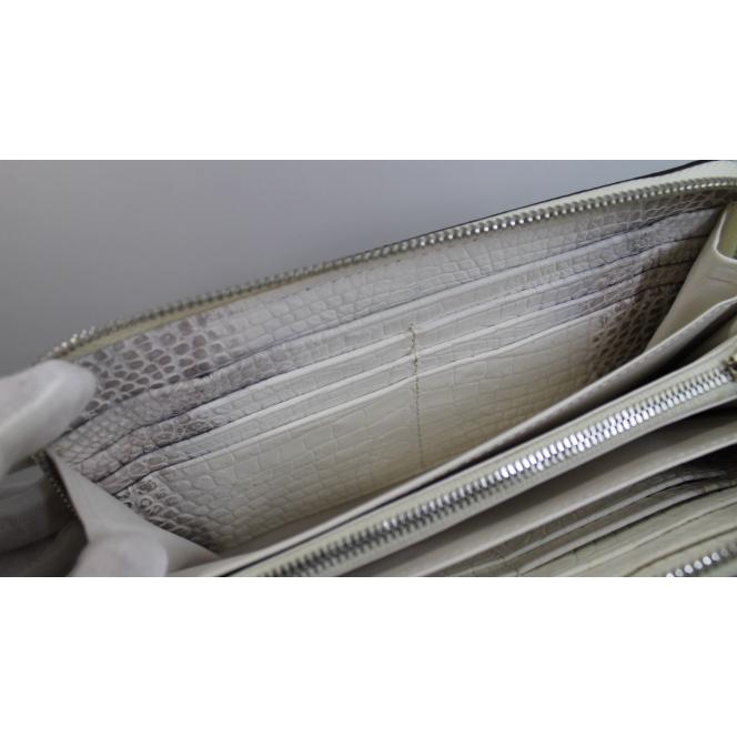 ヒマラヤ最上級品 クロコダイル 長財布 財布 メンズ レディース 内側もヒマラヤ本革 一枚革 ヒマラヤ  ラウンドの画像
