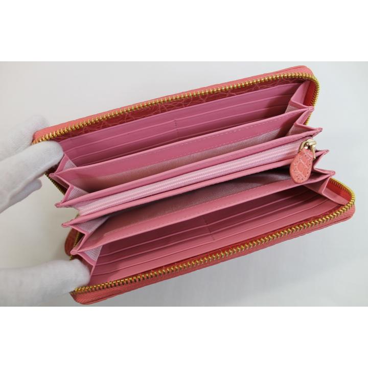 クロコダイルの中でも最上級品】 シャイニング加工 一枚革 