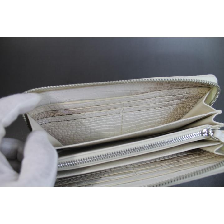 ヒマラヤ最上級品 クロコダイル 長財布 財布 メンズ レディース 内側も