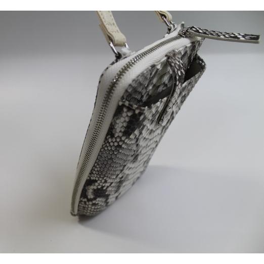 パイソン バッグ 本革 スマホショルダーバッグ ダイヤモンド