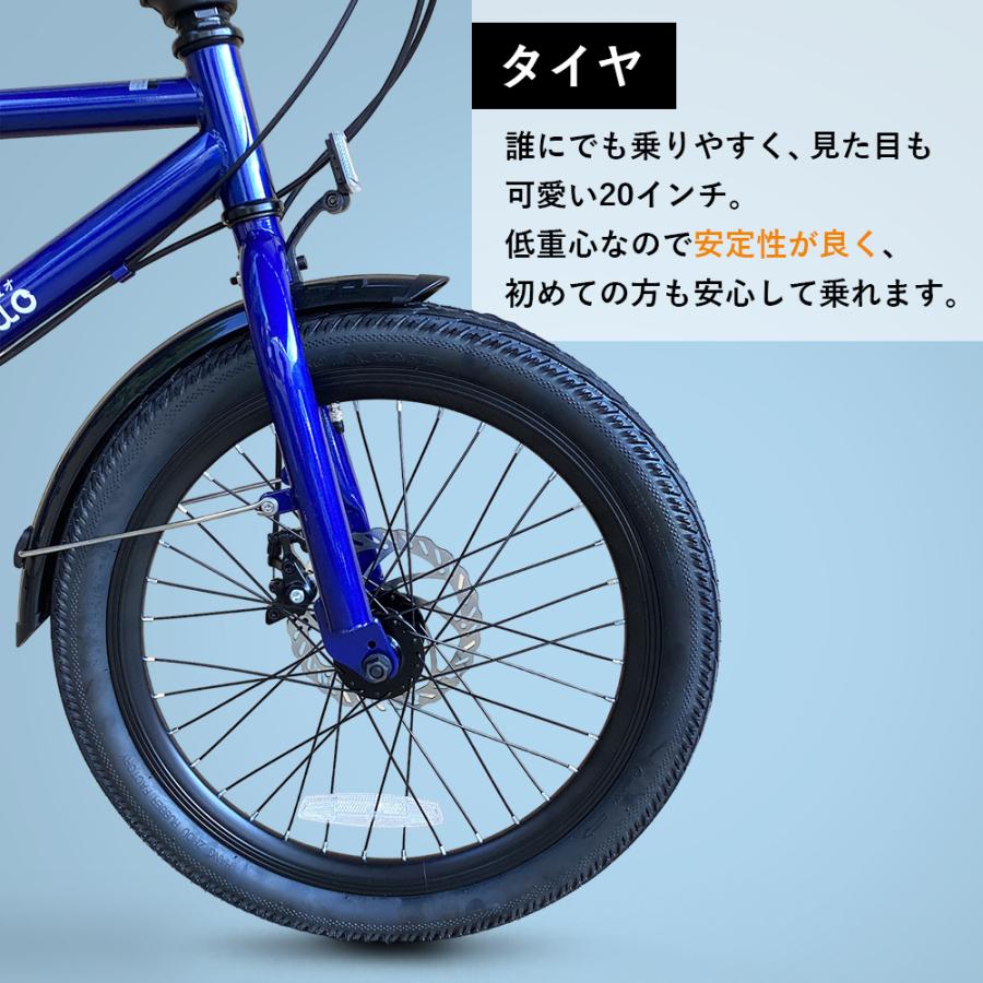 タンデム自転車 二人乗り自転車 一勝堂から登場! 折りたたみ タンデム 旅先 目の不自由な方 足腰の弱い高齢者さん 自社開発 Duo 2023モデル｜koumei｜15