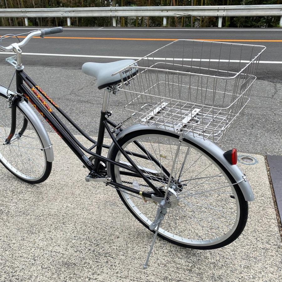 自転車 後ろカゴ ステンレス リアバスケット 大容量 取付簡単 自転車 後ろカゴ ステンレス リアバスケット 大容量 取付簡単