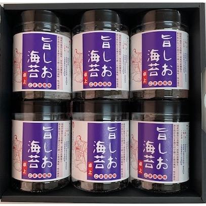 旨しお海苔 ごま油風味 卓上タイプ 6本詰【贈答用】 : 光海 Yahoo!店