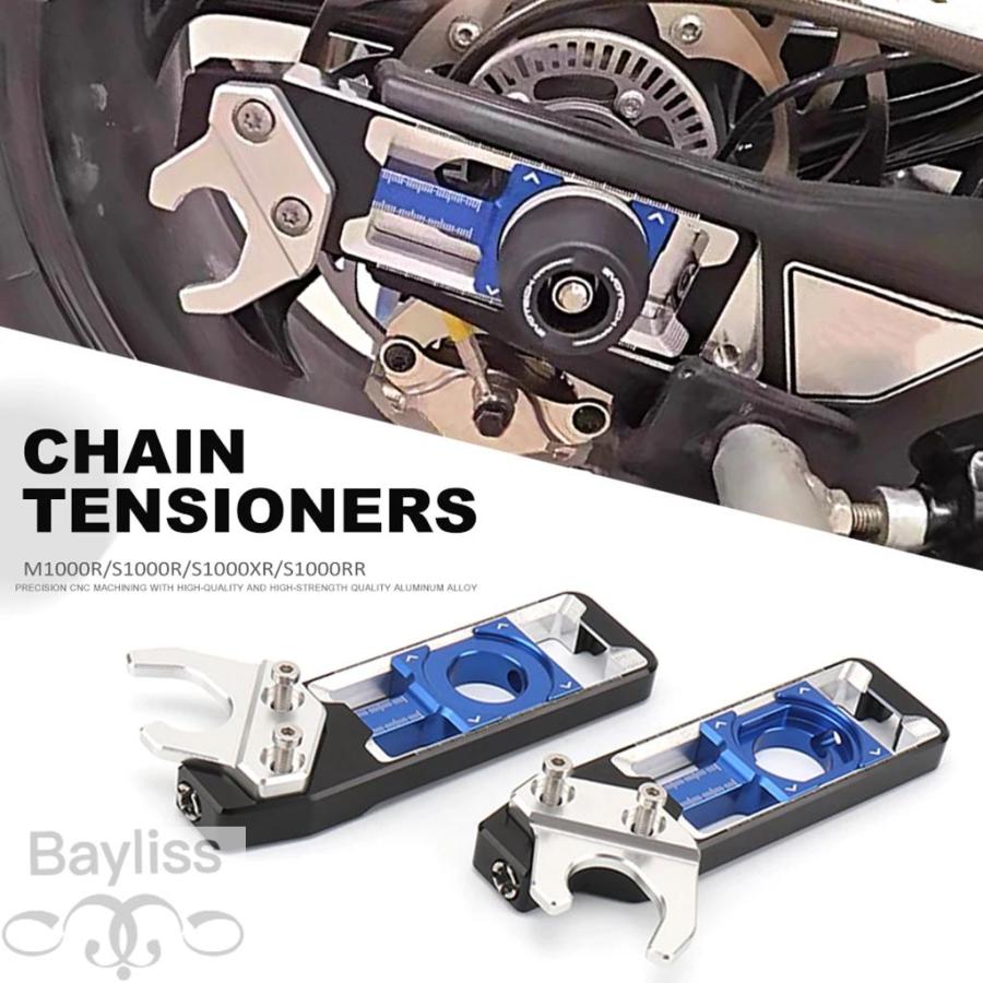 並行輸入品】 BMW用アルミニウム合金チェーンアジャスター ロゴ付き