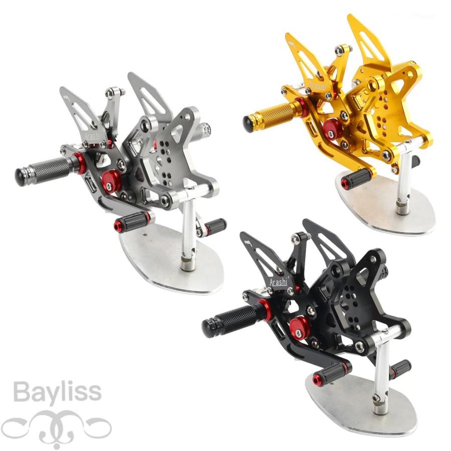 並行輸入品】 Topteng レーシングリアセットフットペグブラック