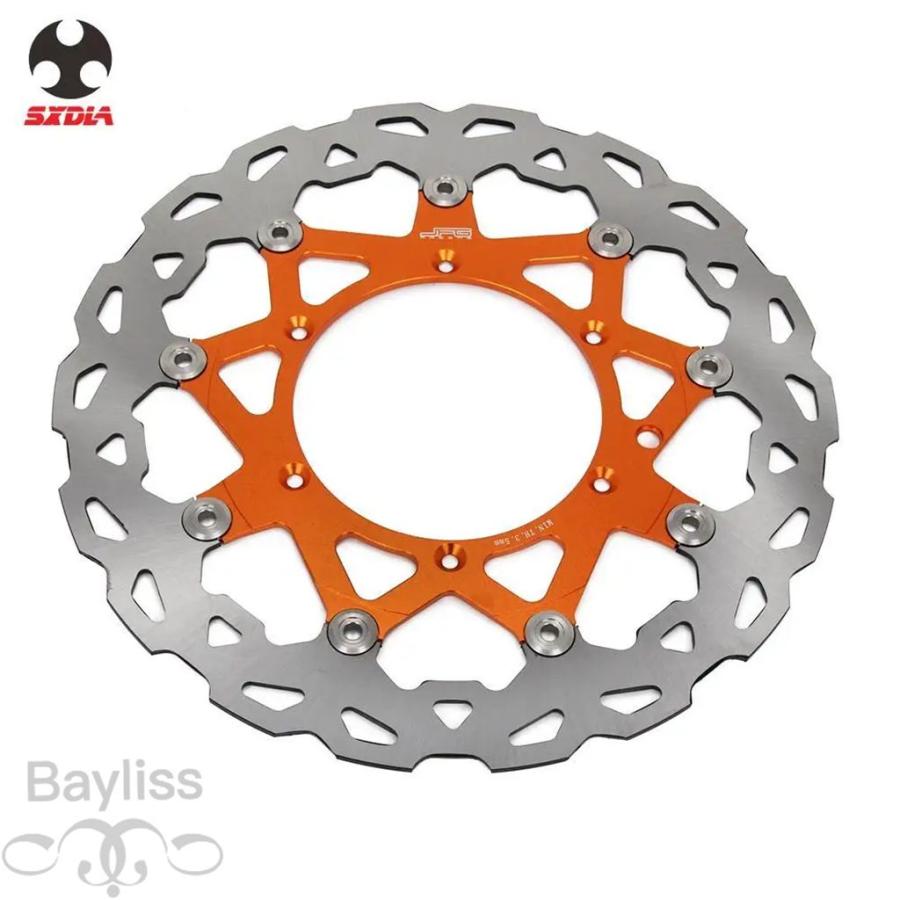 KTM EXC/SX/XC-W 320mm大径ローター 並行輸入品】 バイク320mmフロントフローティング用ktm exc sx