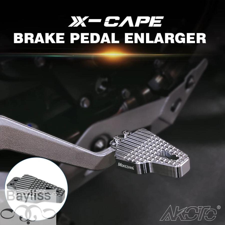 X-cie-Cape 650 649 x Scape650用拡張可能滑り止めブレーキ