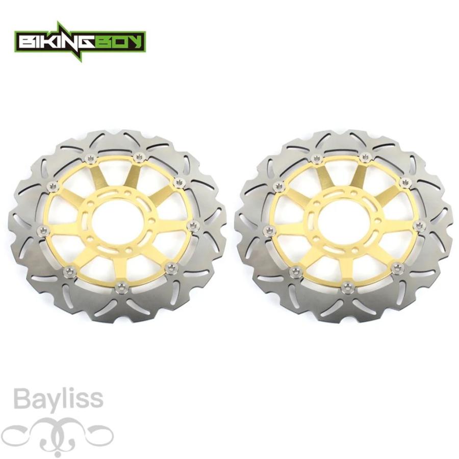 並行輸入品】 Bikingboy-スピードトリプル用フロントブレーキディスク