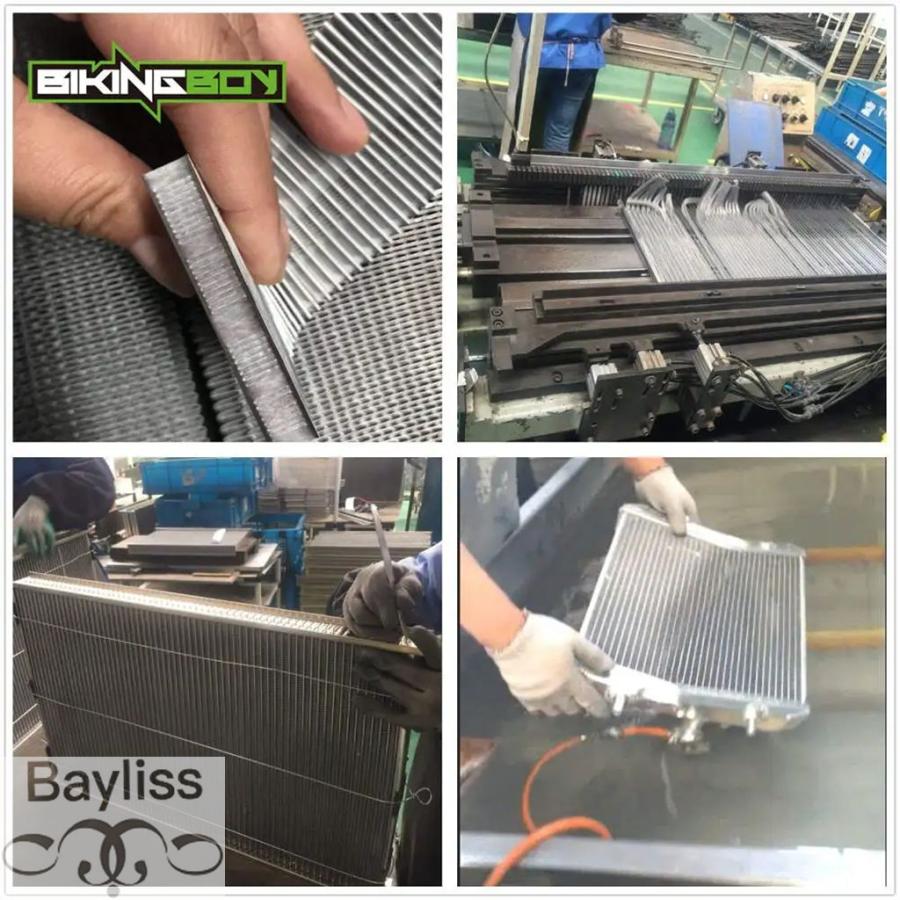 BikingBoy-冷却ラジエーター 水冷システム アルミニウムコア
